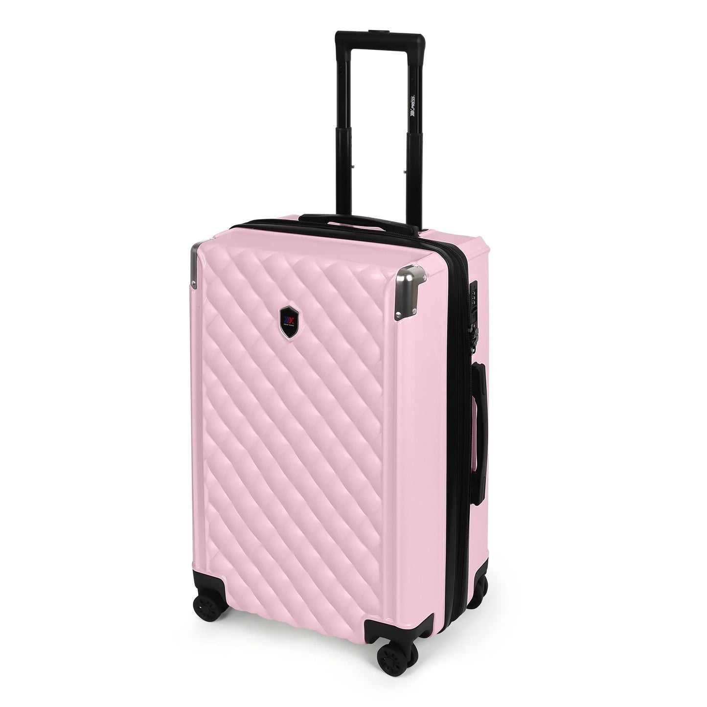 New York XPress PP Hard Shell Expandable Carry On Luggage