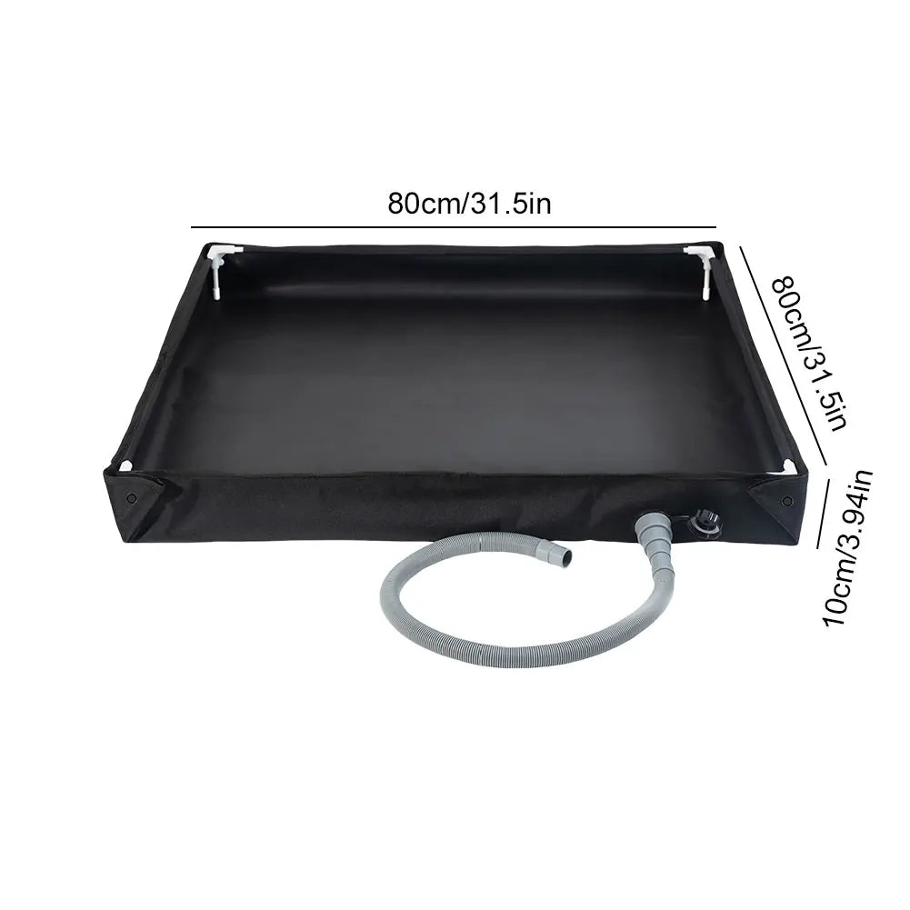 Shunmaii Portable Shower Pan With Drain Hose For Camping