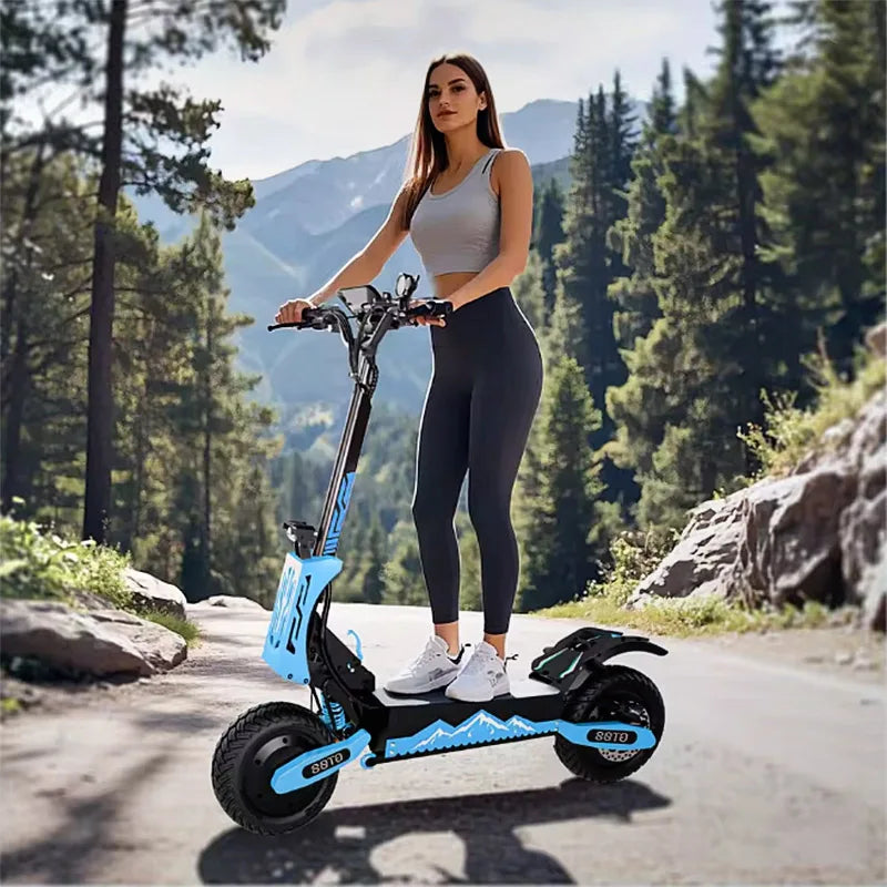 Arwibon GT08 5600W Dual Motor Electric Scooter 46 MPH