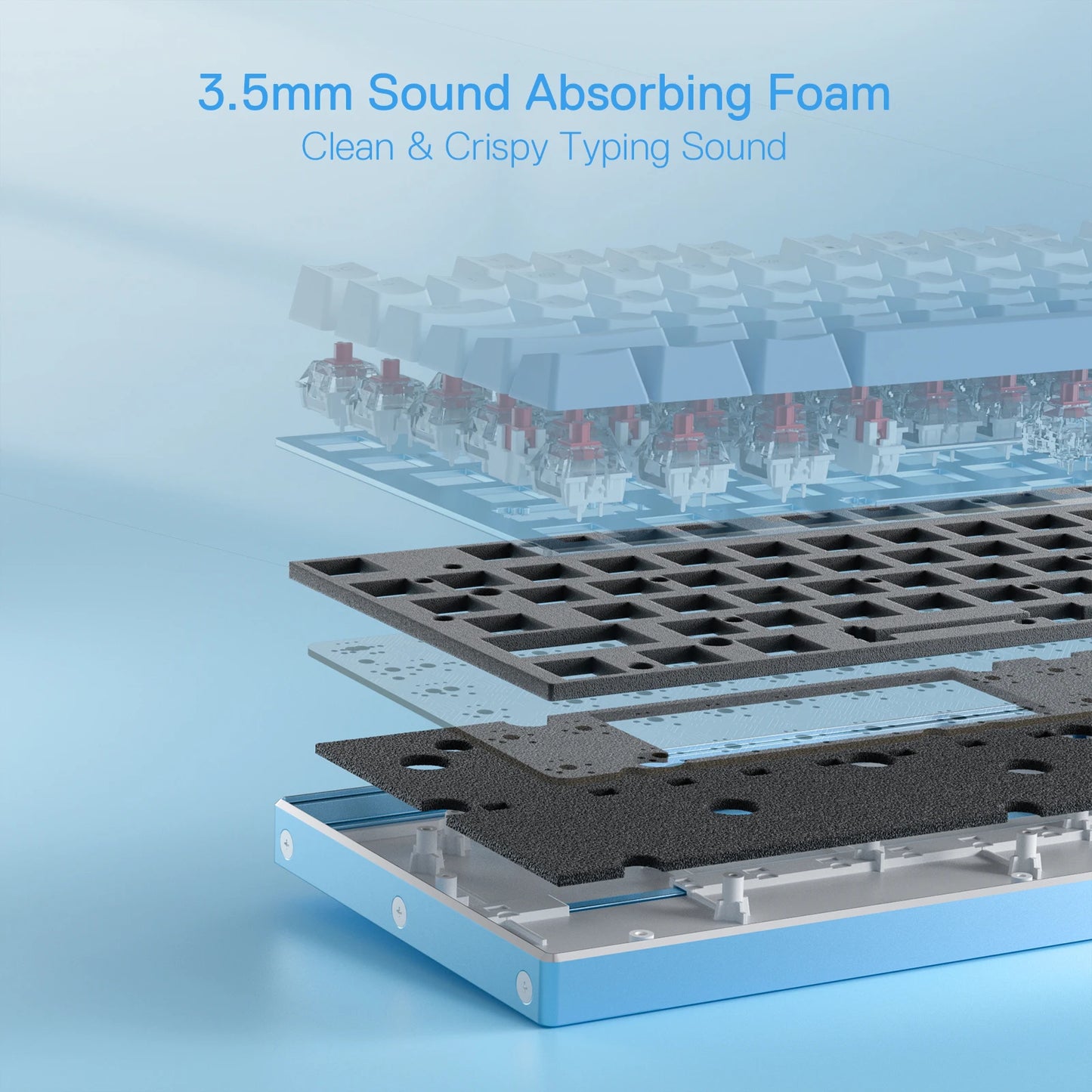 Redragon K556 SE Mechanical Keyboard RGB LED Backlit