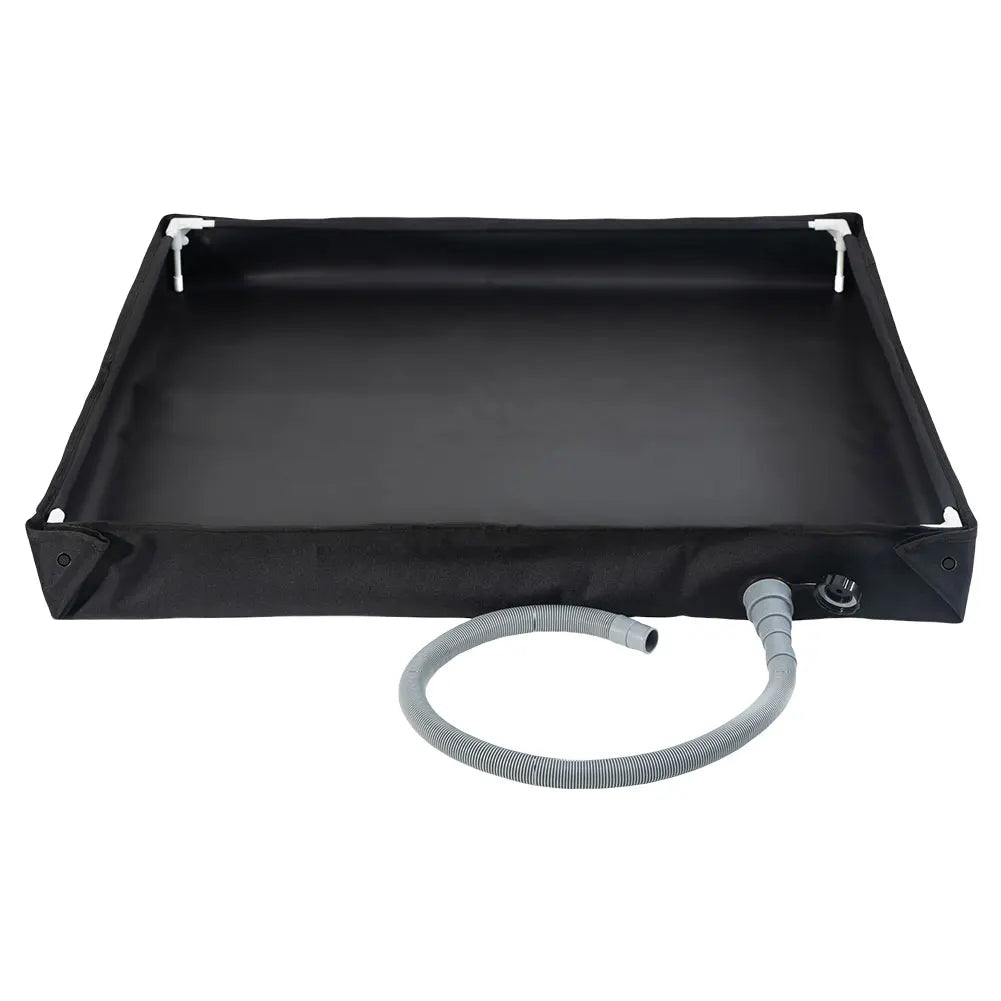 Shunmaii Portable Shower Pan With Drain Hose For Camping