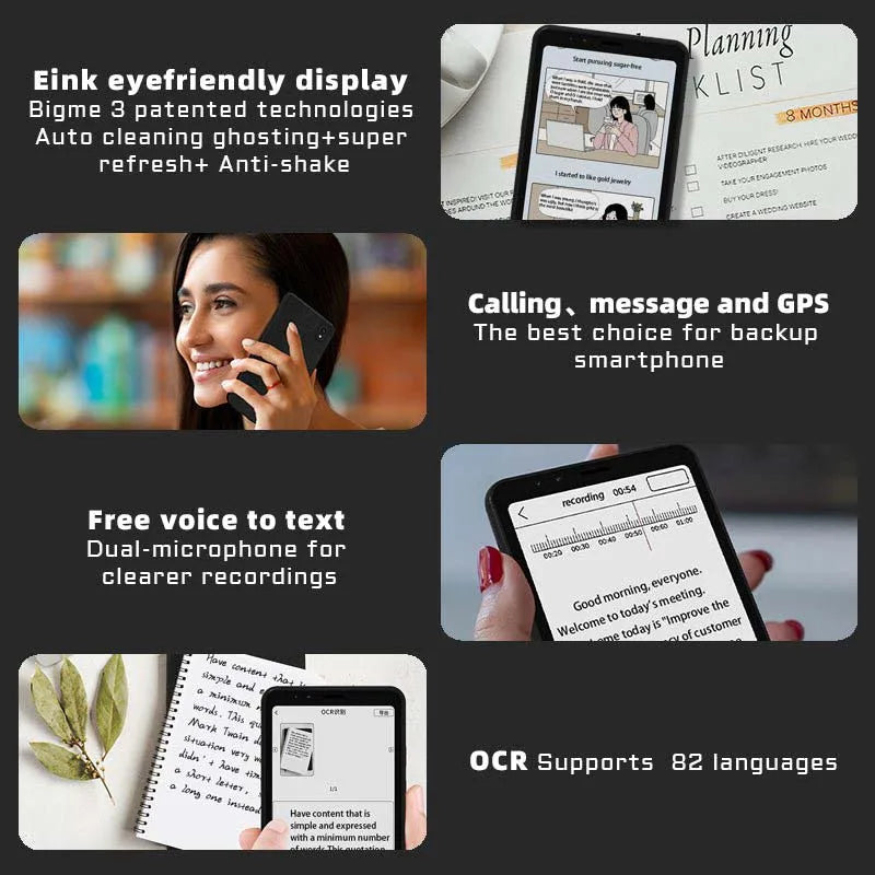 Bigme Hibreak Ebook Reader With E Ink Display Android