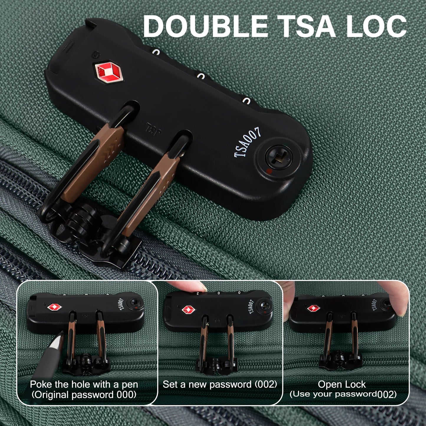 New York XPress Expandable Softside Upright Spinner Luggage