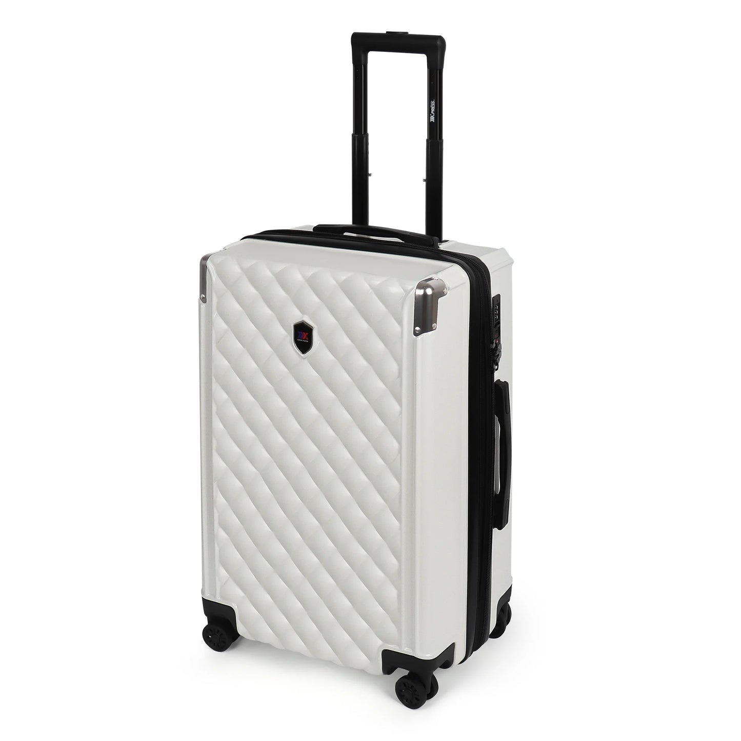 New York XPress PP Hard Shell Expandable Carry On Luggage