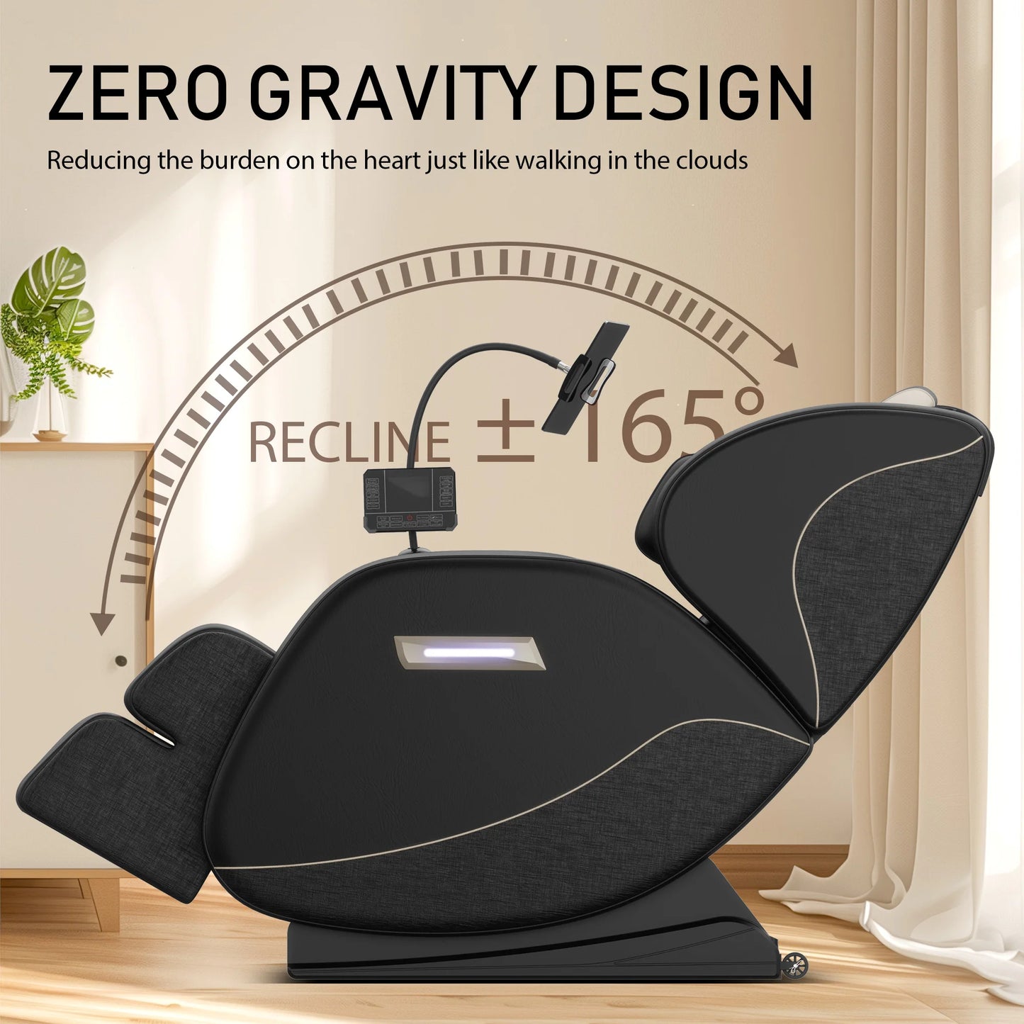Zero Gravity Full Body Massage Chair With Heating Airbags