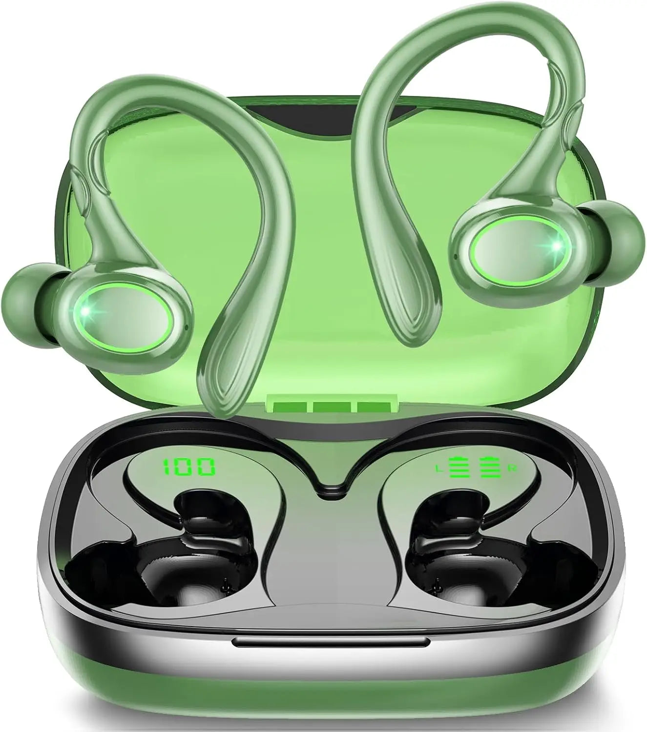 Erilles Wireless Earbuds With ANC And LED Display Panel